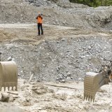 Le torrent du Fregnoley dans le Haut Val de Bagnes lundi 2 juin 2025
